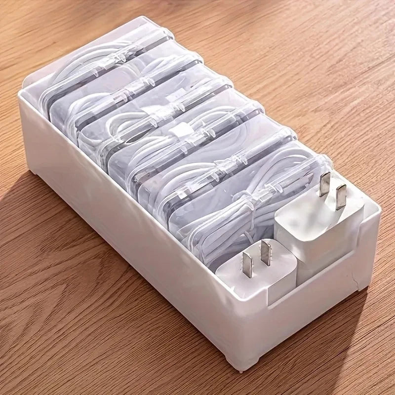 Tekvora Cable Hub™ – Smart Desk Organizer