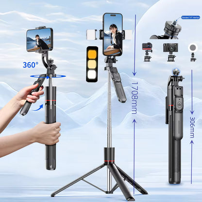 Wireless Selfie Stick Tripod